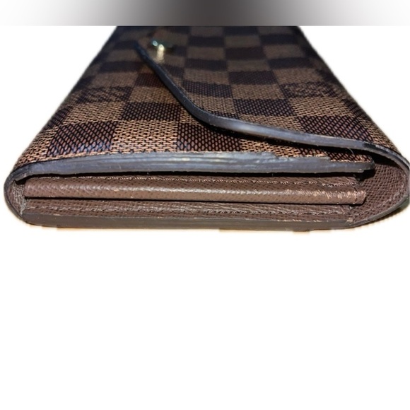 Louis Vuitton Envelope Wallet Long Portefeiulle Sarah Brown Damier - Picture 6 of 16